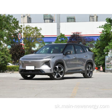 2023 Nový model vysokovýkonný luxusný hybridný rýchly elektrický automobil MNY-L7 EV